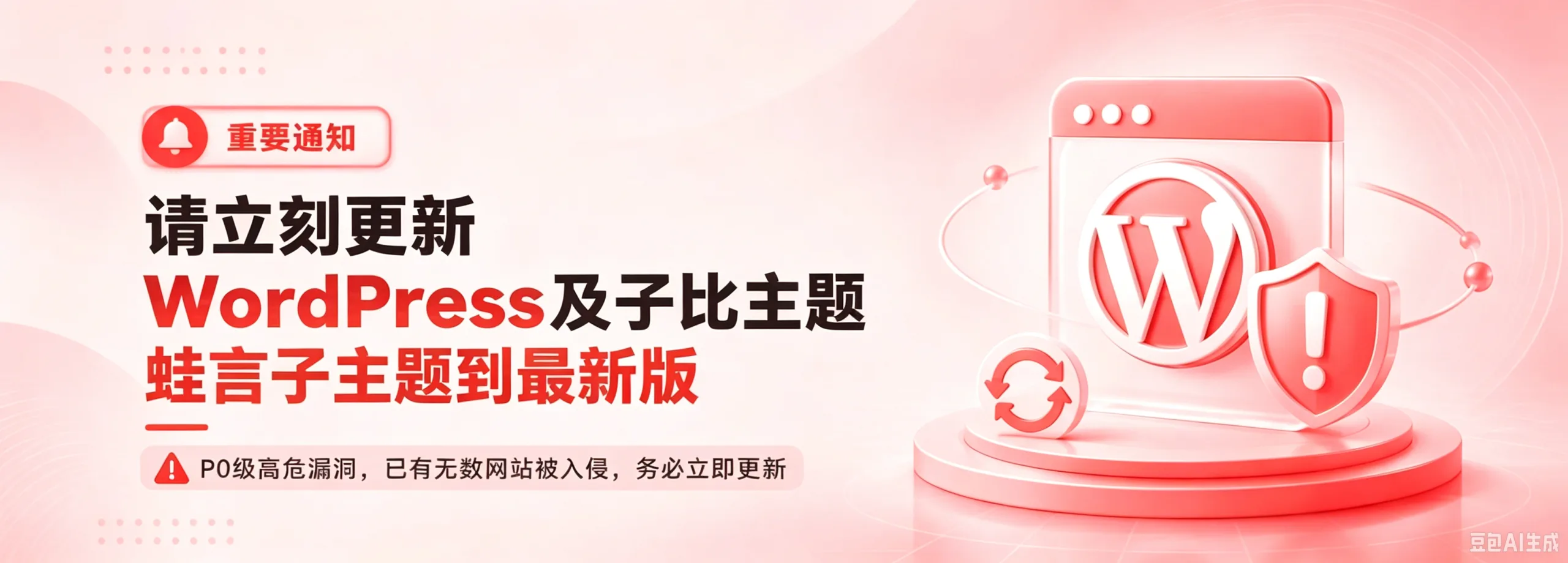 请立即更新到最新版-核心高危漏洞风险极高-蛙言网